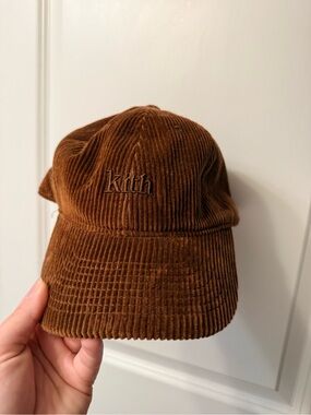 Kith Brown Corduroy Baseball Cap